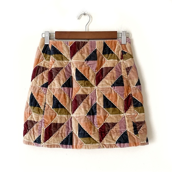 Sezane Malia Patchwork Skirt - Picture 4 of 8